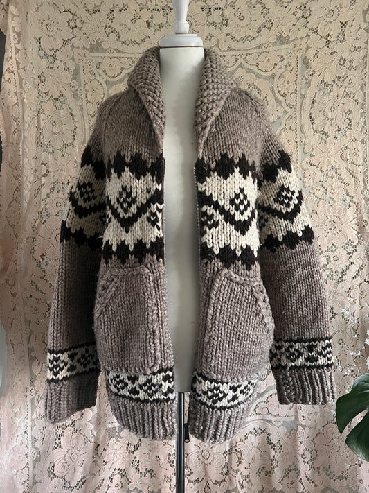 Sarah Cowichan sweater