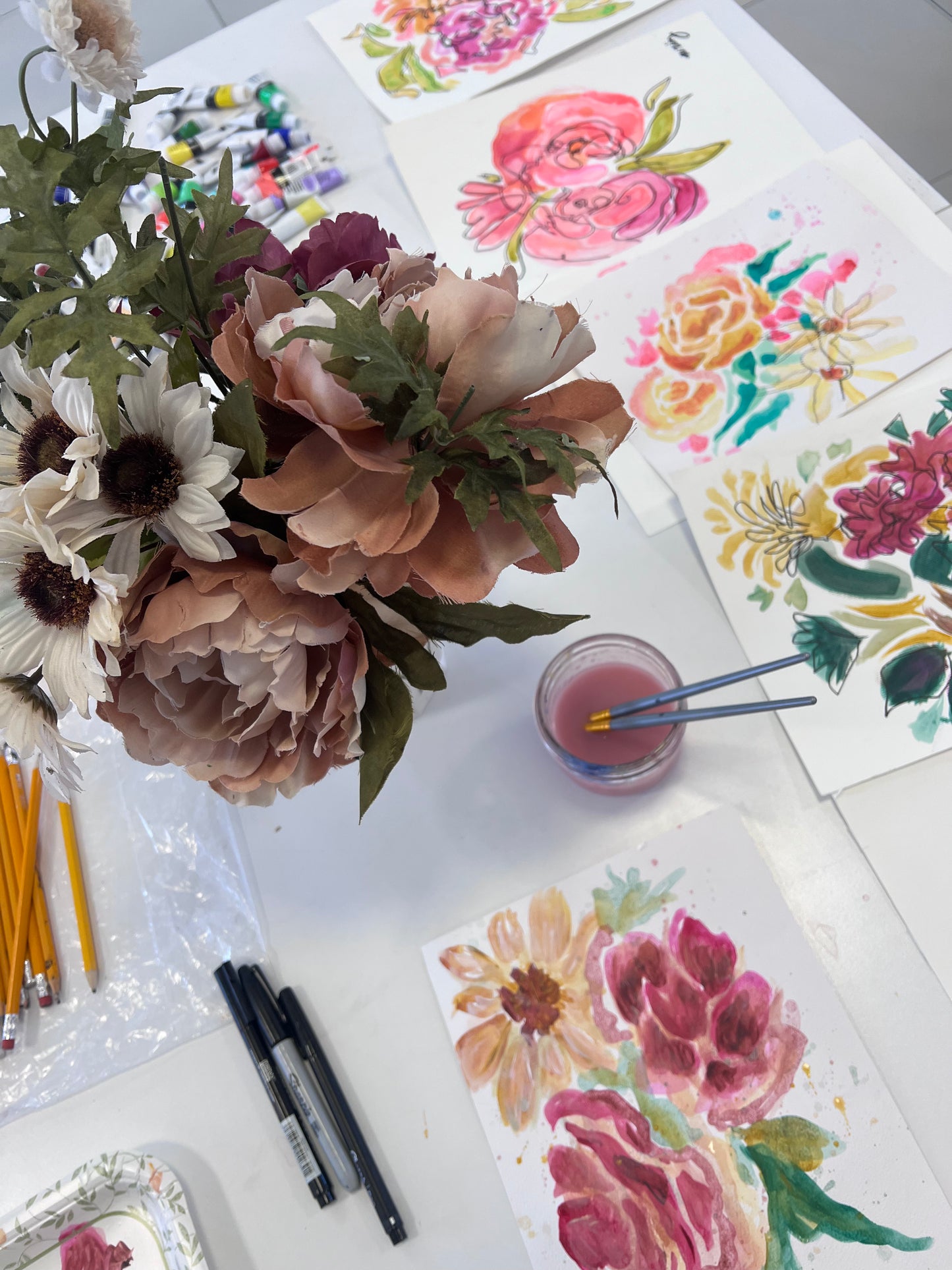 BLOOM ~ A Mothers Day Celebration Paint + Sip Afternoon