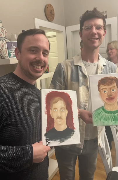 Portraits and Pinot, Paint A Partner Group Bookings
